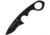 First Edge HR-2 Ryan Hoover Droppoint Serrated  Fixed Blade Knife, Elmax Oxide Blade, Black, Droppoint Medium Size, 4355