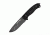 FirstEdge Tactical Skinner, Plain Edge, Black 6050