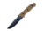 First Edge Thruster Field Fixed Blade Knife Serrated Edge, Elmax Black Oxide Blade, Coarse Black, 15155-BLB