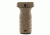 Mission First Tactical MFT React Short Vertical Grip - Scorched Dark Earth RSGSDE