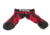 Flagrant Beard 1 in Low Cut Socks, Red / Black, Small, 3003-0