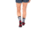 Flagrant Beard 5 in Crew Socks, Red / Black, Small, 3001-0