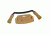 Flexcut Flexible Draw Fixed Blade Knife,5in,Ergonomic Wood Handle FLEXKN16