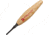 Flexcut Micro Parting Tool 90 deg 3mm Fixed Blade Knife, 1.75in, Carbon Steel, Wood Handle FLEXMT41