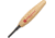 Flexcut Micro Parting Tool 90 deg 4mm Fixed Blade Knife, 1.75in, Carbon Steel, Handle FLEXMT42