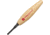 Flexcut Micro Sweep 4mm Fixed Blade Knife, 1.75in, Carbon Steel, Wood Handle FLEXMT22