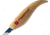 Flexcut Skew Knife, 5 3/4in Overall, 1in High Carbon Steel Blade, Used For Taking More Vertical Cuts Where Space Is Limited For A Conventional Whittling Stroke, Ergonomic Wood Handle, KN11