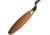 Flexcut Spear Point Small Radius Hook Knife, 6.25in Overall, 1.75in Blade, Cherry Wood Handle, Brass Ferrule, KN54