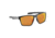 Flying Fisherman 7761BAR Sandbar Sunglasses, Matte Crystal Black Frame, Amber Red Mirror Lenses, 7761BAR