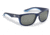 Flying Fisherman 7873NS Double Header Polarized Sunglasses, Matte Navy Frame, Smoke Lens, 7873NS