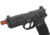 FN Herstal Licensed FNX-45 Tactical Airsoft Gas Blowback Pistol by VFC, Black, Small, 200508 - CB3A-FNS-BK01