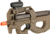 FN Herstal Licensed P90 Full Size Metal Gearbox Airsoft AEG, Dark Earth, Large, 200956