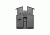 Fobus 1911 and 45 Single Stack Double Magazine Standard Belt Pouch, Black 4500NDBH, EDEMO3