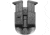 Fobus Double Pistol Magazine Pouch, Single-Stack, .45 Caliber, Black, 6945