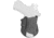 Fobus GL-2 DB Polymer OWB Paddle Holster, Glock 17/19/19X/22/23/25/31/32/34/35/44/45, Right Hand, Black, GL-2DBUSA