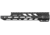 Fortis Manufacturing CaCamber AR15 M-Lock Rail System, 11.7in, Mid FSB Cutout, Black, 117-ML-FSB