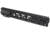 Fortis Manufacturing Camber AR15 M-Lock Rail System, 11.7in, Black, 117-ML