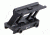 Fortis Manufacturing F1 Optics Mount - Absolute Co-Witness, Black F1-OPT-ABSOLUTE