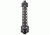 Fortis Manufacturing REV Free Float Rail System, 12 in, Black REV-12
