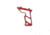 Fortis Manufacturing SHIFT Vertical Grip M-LOK, Red Anodize, SHIFT-VG-ML-RED