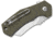 Fox Italico Folding Knife, 2.36in, M390, G10 Green Handle, 01FX894
