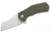 Fox Italico Folding Knife, 2.36in, M390, G10 Green Handle, 01FX894
