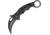 Fox Karambit Black Folding Knife,3in,Black,Aluminum Handle FOX478B