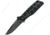 Fox N.E.R.O. Nighthawk Linerlock Folding Knife, 3.75 black finish Bohler N690 stainless blade, Black G10 handle, 01FX117T