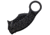 Fox Tribal K Karambit CF Folding Knife, 4.5in Closed, 2.25in Black Oxide Bohler N690 Stainless Karambit Blade, Black G10 Handle w/ Carbon Fiber Onlay, 802CG10