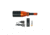FoxPro Gunfire 3-color Hunting Flashlight, LED Red/White/Green Lights, Black/Orange, GUNFIRE