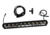 FoxPro Mudcutter Light Kit Add On Bow Fishing, 12V DCOnly Battery, 2000K - 6000K Range, White/Amber, Waterproof, MUDCT