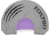 FoxPro Raccoon Diaphragm, Gray, RACCOON DIAPHRAGM