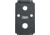 Foxtail Precision Red Dot Adapter Plate, M&amp;P 2.0 / CORE, RMR and Holosun 407c/507c/508t, Black, 100-007