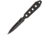Fred Perrin La Dague Knife, 3 black stonewash finish double edge 440C stainle, One-piece construction, FP1905