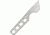 Fred Perrin Le Kiridashi Fixed Blade Knife, 1in, Stainless Blade, Drilled Hole Design Handle FRDK