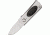 Fred Perrin Le Pititri Trifold Folding Knife, 1.875in, Stainless Blade, Stainless Micarta Handle FRDMK114MI