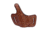 Front Line FstDrw Blt-Slide Lthr Hlstr Glock 17- Lft FL90175L-BR
