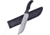 Frost Bowie Knife Tac Xtreme 15in overall, 9.25 satin finish sawback stainless blade, Black rubberized ABS handle, TX-34BK