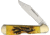 Frost Caliber Midlock Sagebrush Folding Knife,Stainless Steel,Standard Edge,Mirror Polish,Sagebrush,Jigged Bone Handle FCAL151