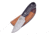 Frost Chipaway Fixed Blade Horn Knife, Chipaway, 6.75in Overall, 3.5in Satin SS Drop Point, Buffalo Horn Handle, Brown Leather Sheath, CW-1004BH