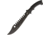 Frost Fixed Blade Knife, 10in, 3Cr13 Stainless Steel, Standard Edge, Sawback, Black Handle FTX3117