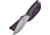 Frost Fixed Blade Knife, 4.5in, 3Cr13 Stainless Steel, Standard Edge, Black, Rubber Handle FTX01BLK