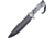 Frost Fixed Blade Skull Camo Fixed Blade Knife, 7in, Sawback, Handle FTX4668WSC