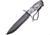Frost Fixed Blade Skull Camo Fixed Blade Knife, 7in, Stainless Steel, Standard Edge, Sawback Blade, Black FTX1453WSC