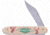 Frost Folder Novelty Folding Knife, Ivory POM handle, N-228