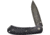 Frost Framelock Black Stone Wash Folding Knife,3in,Stainless Steel,Black Stonewash,Black Stonewash,Stainless Handle FSW321