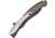 Frost Hunting Knife, 14.25in Overall, 8.5in, Satin Finish Stainless Blade, Imitation Stag Handle, Nylon Sheath, SW-607SBR