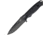Frost Knife, Tac Xtreme, 8in Overall, 3.75in Black 3Cr13 SS Drop Point, Black Textured ABS Handle, Black Nylon Sheath, TX-045