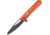 Frost A/O 3Cr13 Folding Knife, 4.75in Closed, 3.75in Gray Coated 3Cr13 Stainless Blade, Orange Aluminum Handle, TX-57OG