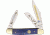 Frost Masonic Wrangler Knife, Blue smooth bone handle F14797MAS2